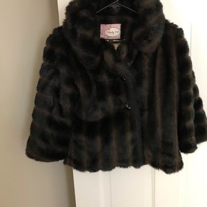 Faux fur coat - made in the USA